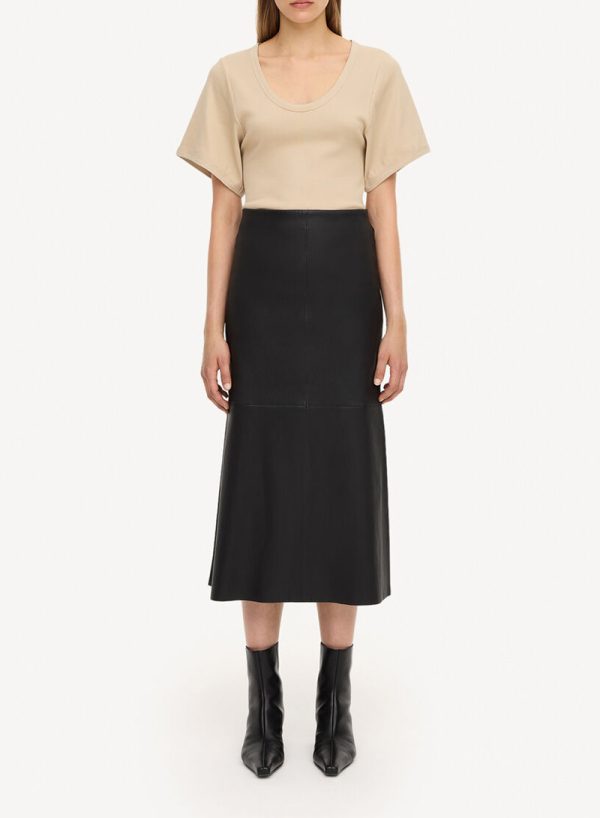 By Malene Birger Simoas leather skirt - Image 2