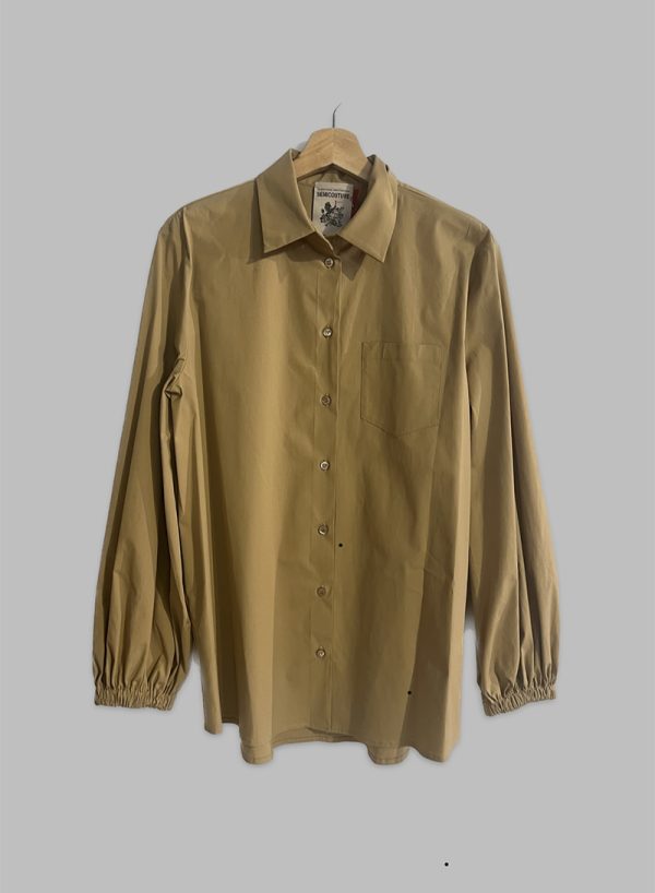 Semicouture cotton-poplin shirt