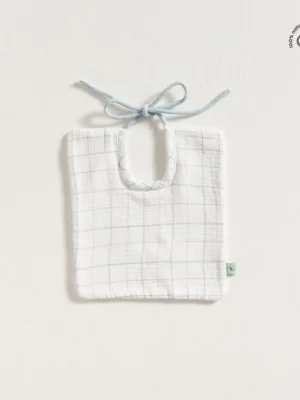 Grace Baby & Child big bib/ blue check