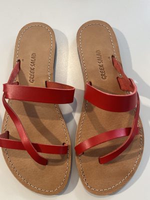 Greek Salad Mediterranean sandals