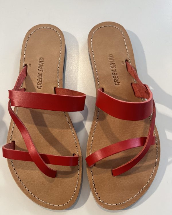 Greek Salad Mediterranean sandals