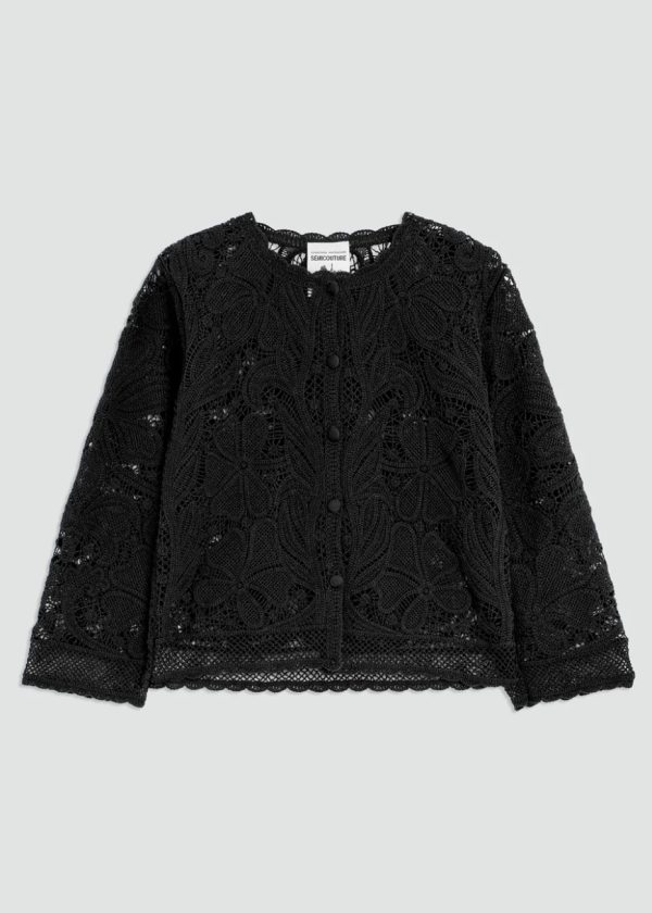 Semicouture Cornely Embroidary Cardigan
