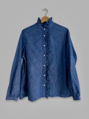 Ichi Antiquités Ruffle Blouse