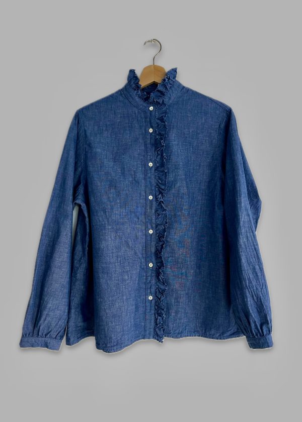 Ichi Antiquités Ruffle Blouse
