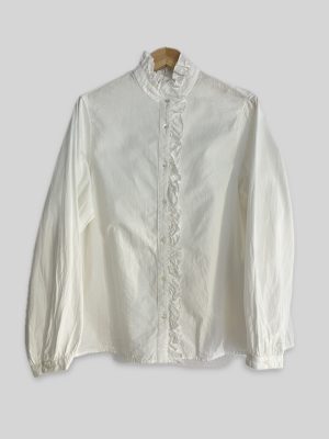 Ichi Antiquités Ruffle Blouse