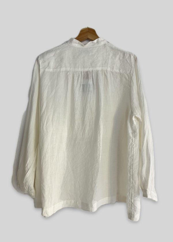 Ichi Antiquités Linen Blouse - Image 2