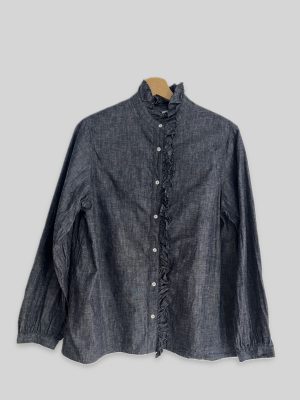 Ichi Antiquités Ruffle Blouse