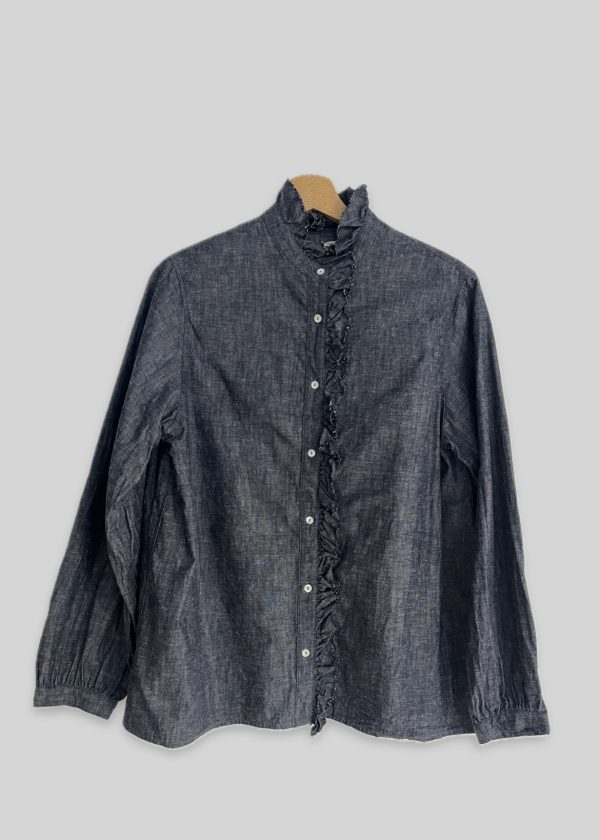 Ichi Antiquités Ruffle Blouse