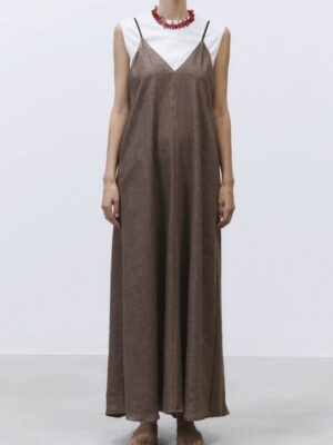 Alysi Micro Stripe Dress