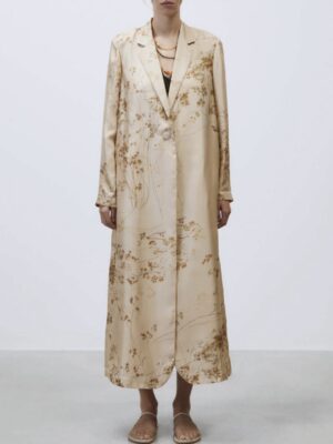 Alysi Long Printed Coat