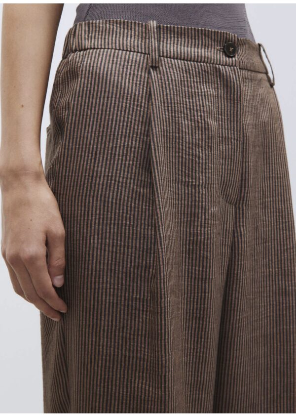 Alysi Micro Stripe Tailored Trousers - Image 2