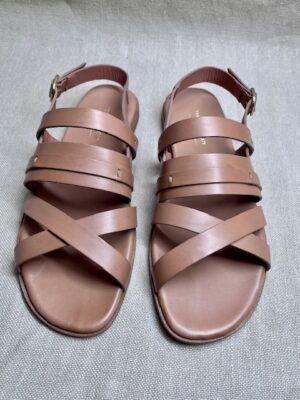 Triver Flight Cross band Leather Sandals