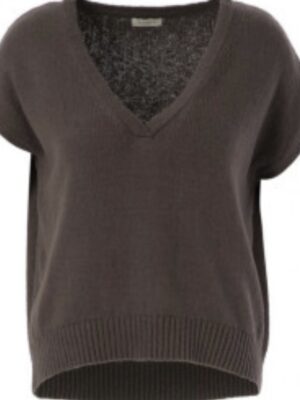 JC Sophie Hueguette Sleeveless Cotton Sweater