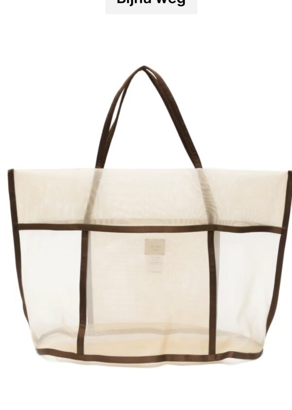 Alysi Tulle Shopper Bag