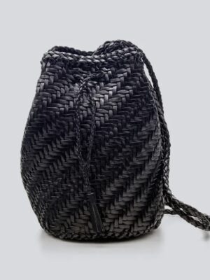 Dragon Diffusion Pompom Double Jump bucket handbag