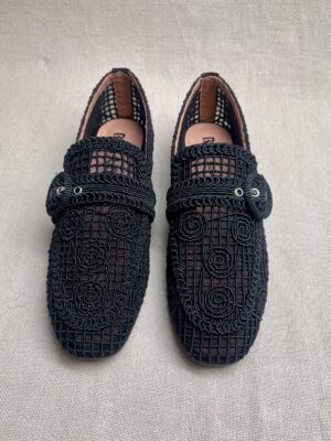 Bibi Lou macramé loafers