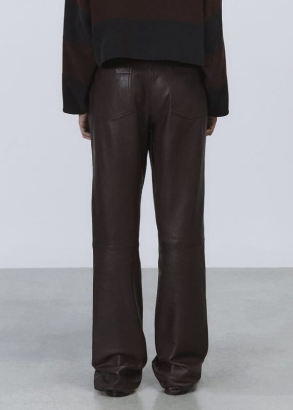 Alysi Leather Trousers - Image 2