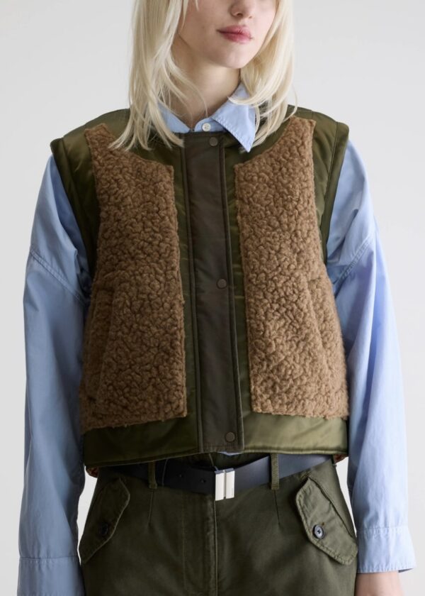 Bellerose Jensa reversible body warmer