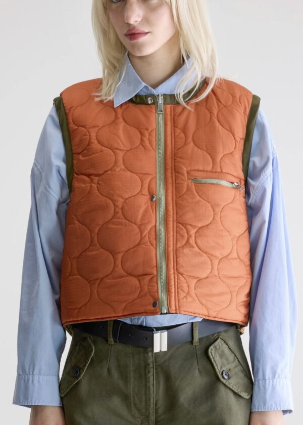 Bellerose Jensa reversible body warmer - Image 2