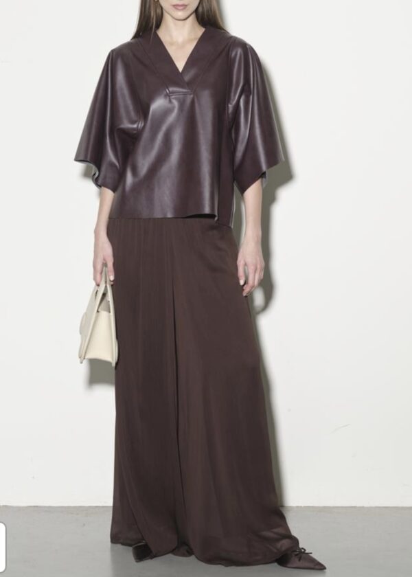KAOS voile wide-leg trousers