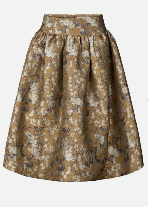 Rabens Saloner Silke Ottoman jacquard full skirt - Image 3