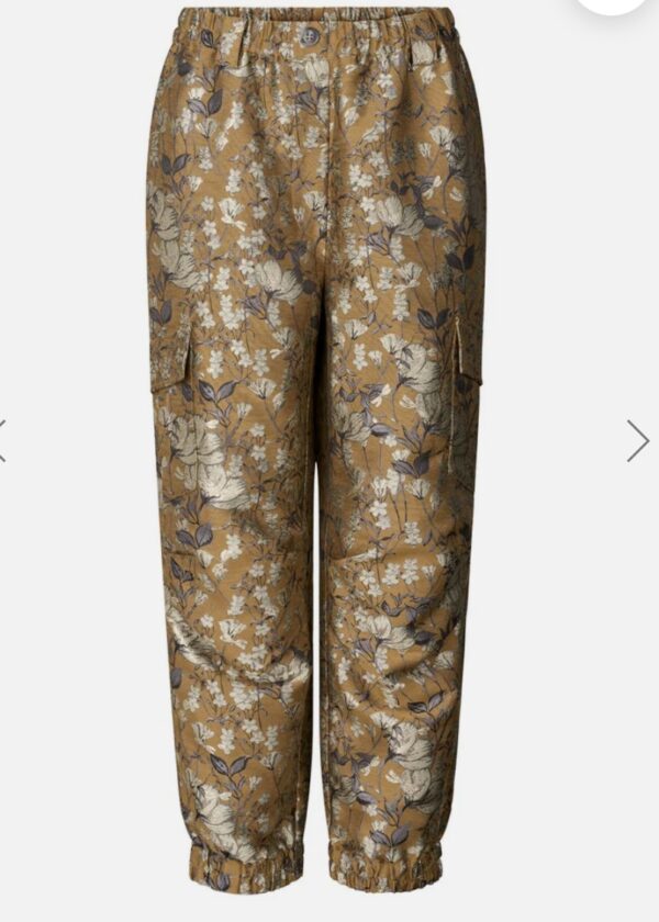 Rabens Saloner Achola Ottoman jacquard cargo trousers - Image 2
