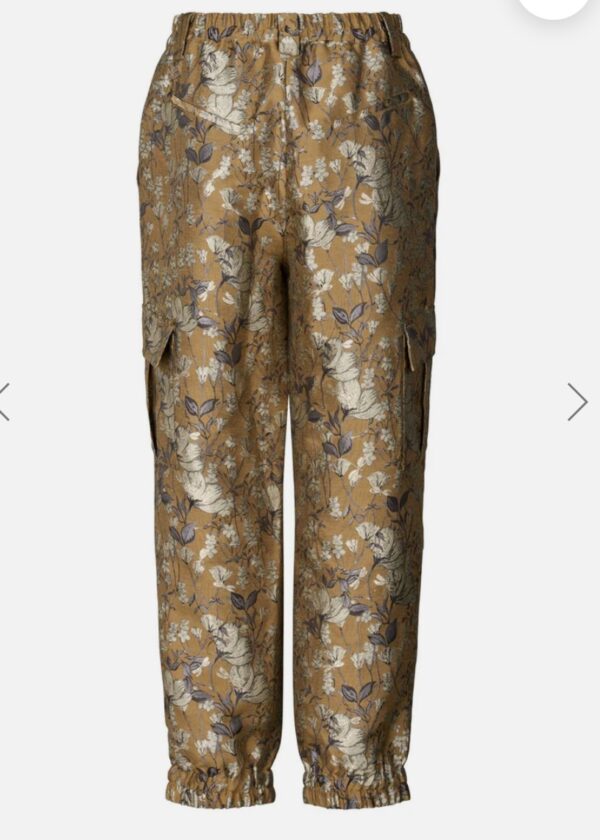 Rabens Saloner Achola Ottoman jacquard cargo trousers - Image 3