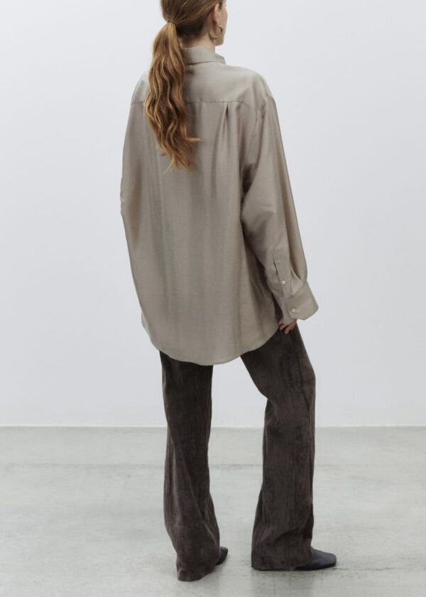 Alysi oversized wide cuff  blouse - Image 3