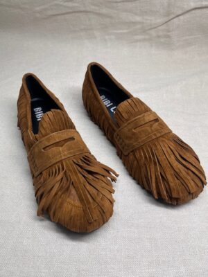 Bibi Lou suede moccasin loafers