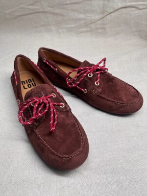 Bibi Lou suede boat shoes