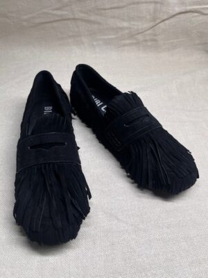 Bibi Lou suede moccasin loafers