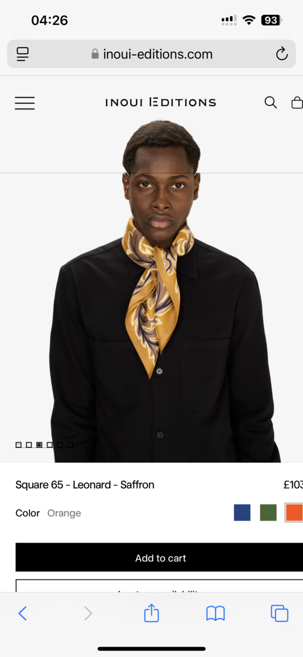 Inoui Editions Leonard Scarf - Image 3