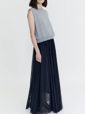 Deja Liya Tulle Maxi Skirt