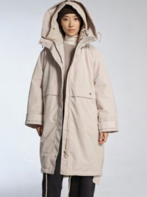Embassy of Bricks and Logs Montabello quilted coat