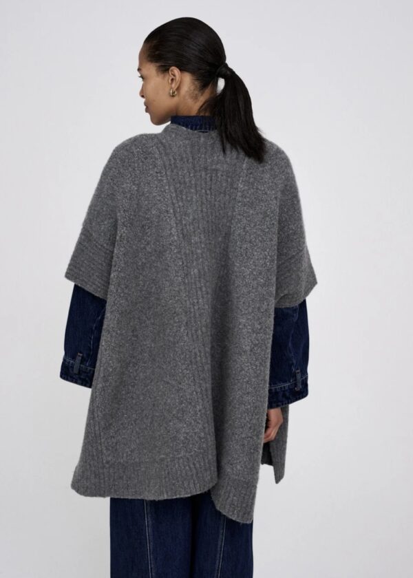 Rabens Saloner Dorris sheep knit cape - Image 2