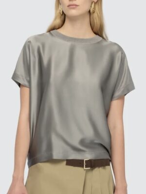 Semicouture Alba satin top