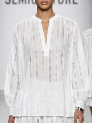 Semicouture Broderie blouse