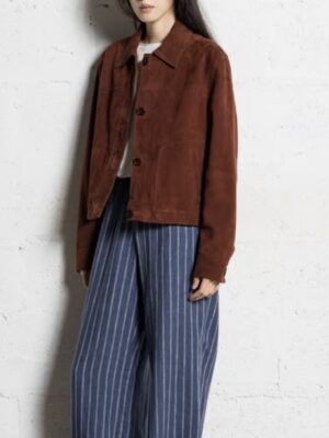 JC Sophie Livorno suede jacket