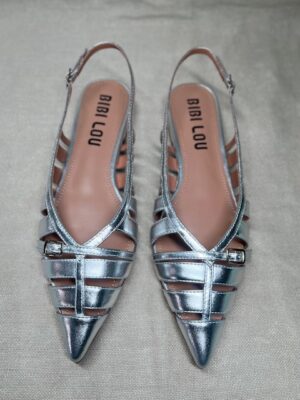 Bibi Lou leather slingbacks