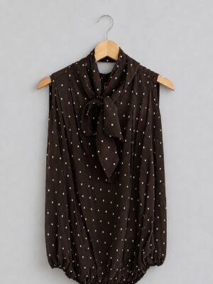 Semicouture polka dot top