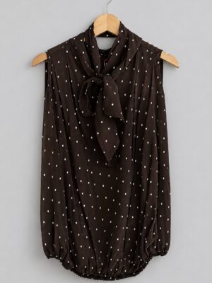 Semicouture polka dot top