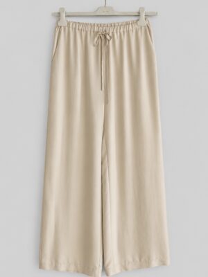 Alysi silk trousers