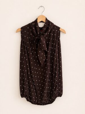 Semicouture polka dot top