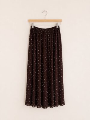 Semicouture polka dot skirt
