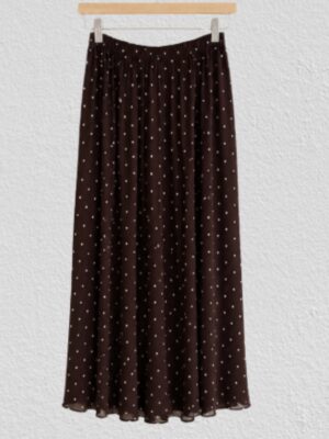 Semicouture polka dot skirt