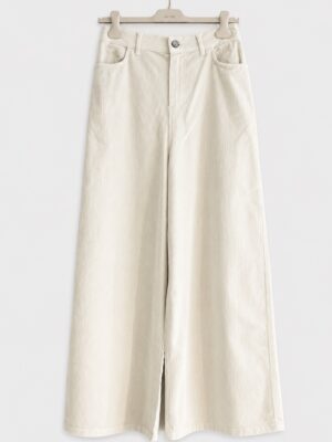 Alysi corduroy wide-leg trousers