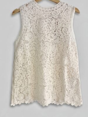 Semicouture crochet top