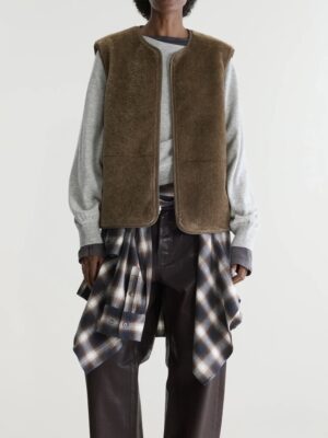 Bellerose Elinor reversible sleeveless jacket