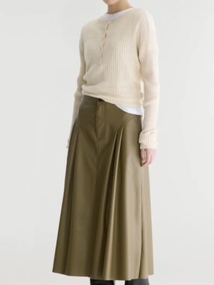 Bellerose Gala faux-leather skirt