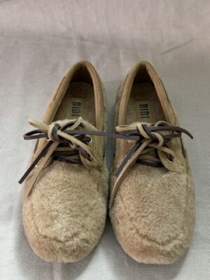 Bibi Lou faux-fur loafers